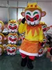 Costume de mascotte roi singe voyage vers l'ouest costume de mascotte Sun Wukong taille adulte personnage de dessin animé costume de mascotte de singe