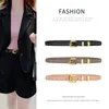 TopSelling classique ceinture de luxe femmes Designer ceinture en cuir de vache simple mode polyvalent jupe coréenne boucle ardillon ceintures