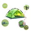 Desert& Automatic Camping Tent 34 Person Family Tent Double Layer Instant Setup Protable Backpacking Tent for Hiking Travel 220530