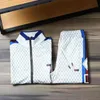 Designer de trajes masculinos Mens zíper de casacos de rua calças soltas para homens e mulheres Moda de moda Sportswear Jogging casual Hop Streetwear Blue Stripe 78ab