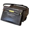 y-bokstäver axelpåsar läder handväskor designers väskor kvinnor vintage designer handväska alligator crossbody unika messenger klassiska plånböcker 0429