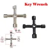 Hand Tools Multifunction 4 Ways Universal Triangle/Hexagon Wrench Key Plumber Keys Triangle For Gas Electric Meter Cabinets Bleed Radiators