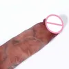 New 7in Realistic Dildos Sliding Foreskin Females Masturbation Huge Suction Cup Penis Fake Lesbian Adult Sex Toys For Women Men3045471138