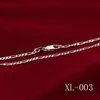 Chains WalerV 5pc Long Chain 16-30INCH Necklace Wholesale Fashion Jewelry Plated Figaro Men Women Gift 3. 2MM WideChains