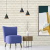 Pegatina de pared 3D imitación de ladrillo Decoración del hogar Decreno de bricolaje de diy autoadhesivo para la sala de estar Pegatizas de fondo de televisión 28x4689990