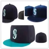 2022 Good Design Mariners S Letter Baseball Caps Stickerei für Frauen Männer Gorras Bones Hip Pop Fashion Sattelhüte H114074185