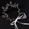 Headpieces Crystal Headband Headdress Hand-woven Pearl Wedding Dress JewelryHeadpieces