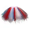Spódnice Krótkie imprezę Tutu Ballet Bublet Dance Spódnica Kolorowa retro wielowarstwowa tiulowy petticoat sukienka Promowa dla Ladyskirts s