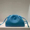 Women Dumpling Pouches Clutch Bag Genuine Leather Clouds Purses and Handbags 2021 Luxury Designer Female Crossbody Bags G220422