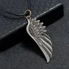 Retro Hip Hop Charming Antique Angel Wings Necklace Jewelry Guardian Gifts Fashion for Women Angel Wing Pendant