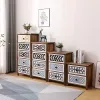 Прикроватная тумбочка Furniture Drawer, запеченная/белая/синяя, с ручкой,С функцией хранения в спальне