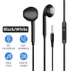 Auricolari cablati da 3,5 mm Auricolari stereo bassi Cuffie sportive da palestra con microfono Cuffie stereo per iP Samsung Xiaomi Huawei PC