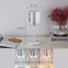 Lampes de Table en cristal et diamant, projecteur tactile alimenté par USB, décoration de bureau en acrylique, veilleuse d'ambiance, chambre à coucher, Bar