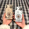 Designer Luxury 3D Casos de diamante Ferris Wheel Hard Telefone para iPhone 13 11 12 Pro Max 7 8Plus x SE Tampa do protetor