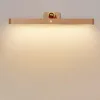 Applique Murale Sans Fil Couloir Lumière Miroir En Bois Phare USB Aspiration Magnétique Intérieur LED Nuit Vanité Maquillage Remplissage LightWall