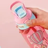 Новый!!! Детские бутылки с водой Sippy Cup Creative Cartoon Baby Compling Cups с соломинкой.