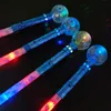 55 cm LED Flashing Glow Headband Cosplay Light Hairband Concert Concert Wand Star Snowflake