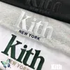 Broderi Kith T-shirt Oversize män Kvinnor New York t-shirt Hög kvalitet 2023 Casual Summer Tops T-shirts Herr T-shirts