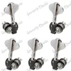 5 datorer av en uppsättning Chrome Electric Bass Guitar Tuning Pegs Machine Heads Tuners