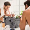 New Waterproof Men Hanging Makeup Bag Oxford Travel Organizer Cosmetic Bag for Women Necessaries Make Up Case Wash Toiletry Bag 210305