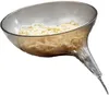 Plastfilter Basket Drain Bowl med tratt, multifunktionellt köksvask durgskål för tvätt av grönsaksfruktsallad