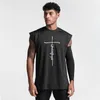 Ragazzi di fitness Abbigliamento da palestra Maglia Canotte da allenamento ad asciugatura rapida Canotta da bodybuilding Canotta da uomo senza maniche muscolare Canottiera sportiva 220611