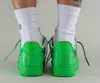 신발 MCA 정통 1 저 조명 녹색 스파크 레모네이드 골드 블루 '07 MOMA 볼트 스니커즈 흑백 남성