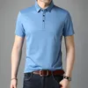 Najwyższej klasy Mulberry Summer Man Man Men Polo Shirts Designer krótkie rękawy swobodny topy mody koreańskie ubranie modowe 220608