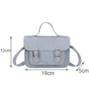 Diy Handmade Bag Cambridge Style Hand Stitching With Sewing Tools Handel Shoulder Accessories Pu Leather Adjustable 220813