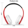 wireless headphone stereo bluetooth earphones foldable earphone animation showing support tf card buildin mic 3 5mm jack for huawe204M