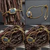 Charmarmband smycken Nature Stone Flash Labradorite Armband Fashion JewelryCharm Drop Delivery 2021 DHG7N