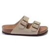 Дизайнер Brik Boston Summer Cork Woody Mules Slippers Стоки для женщин Мужчины Аризона Гизех Маяри Кальенте Верано модная кожаная слайд любимые пляжные сандалии