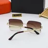 2022 Frameless Square Sunglasses for Women Brand Rimless Gradient Ocean Lens Female Male Eyeglasses Oculos De Sol Feminino Eyewear New