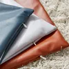 Подушка на кожаной подушках подушка подушка скандинавские декоративные подушки для дивана гостиная домашняя декор 18x18 дюйма наволочки 220623