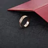 Anillos de amor de diseño clásico para mujeres y hombres, anillos de boda de acero de titanio 316L, joyería de Zirconia cúbica completa pavimentada