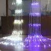 Saiten LED 3x2M/3x3M/6x3M 8 Modi Wasserfall Vorhang Eiszapfen String Licht Weihnachten Hochzeit Party Hintergrund Garten Dekoration LightsLED