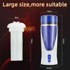 Automatic Artificial Cunt Cup Space Masturbation Handsfree Stroker 3 Powerful Thrusting Mode Real Vagina Pocket Sex Toy For Men L220808