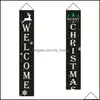 Banner Flags Halloween Christmas Decoration Door Couplet Hanging Sign For DhazvMöbel & Wohnen, Feste & Besondere Anlässe, Party- & Eventdekoration!