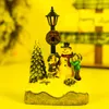 Christmas Decorations Cute LED Lighted House Hand-Painted Tabletop Centerpieces Village Scene Light Up Decoration Holiday GiftChristmas