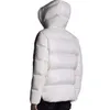 Veste pour hommes hiver vers le bas doudoune vestes de créateurs à rayures pour femmes manteau pardessus double fermeture à glissière épais chaud à capuche coupe-vent grande taille XXL