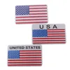 Party Dekoration Aluminiumlegierung USA Die Vereinigten Staaten Amerikanische Flagge Aufkleber Logo Auto Auto Sport Abzeichen Chrom Emblem Aufkleber Auto Styling