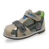 Chaussures Kids Summer Fermed Toe Toddler Boys Sandals Orthopedic Sport Pu Leather Baby Boys Sandals Chaussures