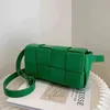 Borsa a tracolla piccola in pelle intrecciata per donna Borsa a tracolla di marca di lusso Nuova tendenza Borsa a mano da donna 2021 Borsa a tracolla femminile G220427