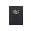 2023 anglais calendrier livre calendrier de poche avec bloc-notes notes a7 plan quotidien bloc-notes planificateur bloc-notes livraison rapide