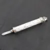 Kolye Kolyeleri Reiki Wand Scepter Manevi Denge Cips Taş Şişe Beyaz Kristal Altıgen Sütun İyileştirme Noktası Takı 1 PCS9295157