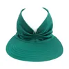 Visors Beachwear Bom calibrável Mulheres Cap-Protetor Sol Chapéu Sol Anti-Uv para Outdoorvisors