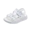 Scarpe sportive per bambini superiori sandali piatti 2022 tela estiva baby boy sandali traspiranti per bambini scarpe per ragazze bambini f03271 G220512