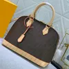 Shell tote bag leather women handbag purse Large/ Small shoulder bags