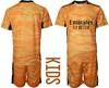 Kinder 212022 Torhüter Fußball Trikot Courtois Real Madrids Fußballkleidung Vini Jr Hazard Sergio Ramos Benzema Camiseta Shirts 1721574