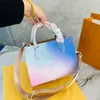 HH OnTheGo 25 cm tas 22SS mini SPRING IN THE CITY Totes Designer handtassen voor dames Grote capaciteit bedrukt Luipaard Lady Tie Dye Boodschappentassen ON THE GO M46076 M20510 M59856